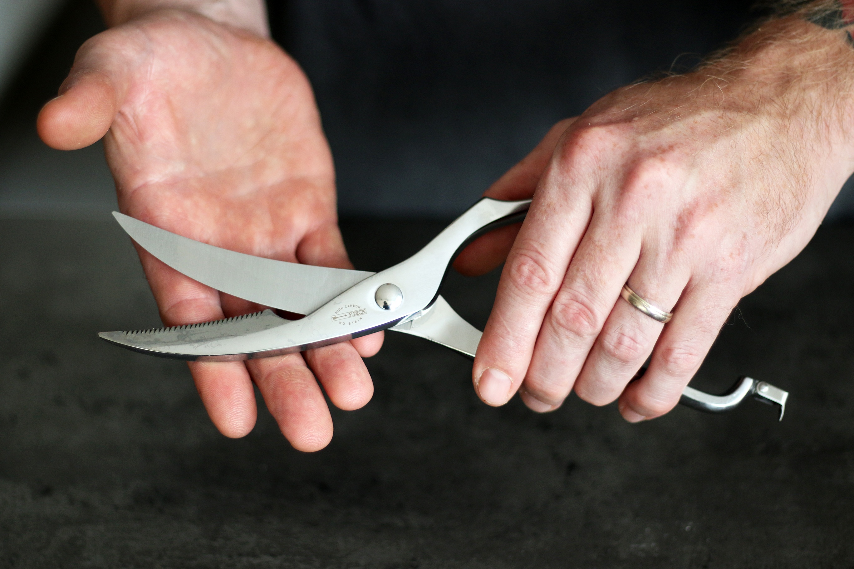 Fjäderfäsax 24 cm, F.Dick