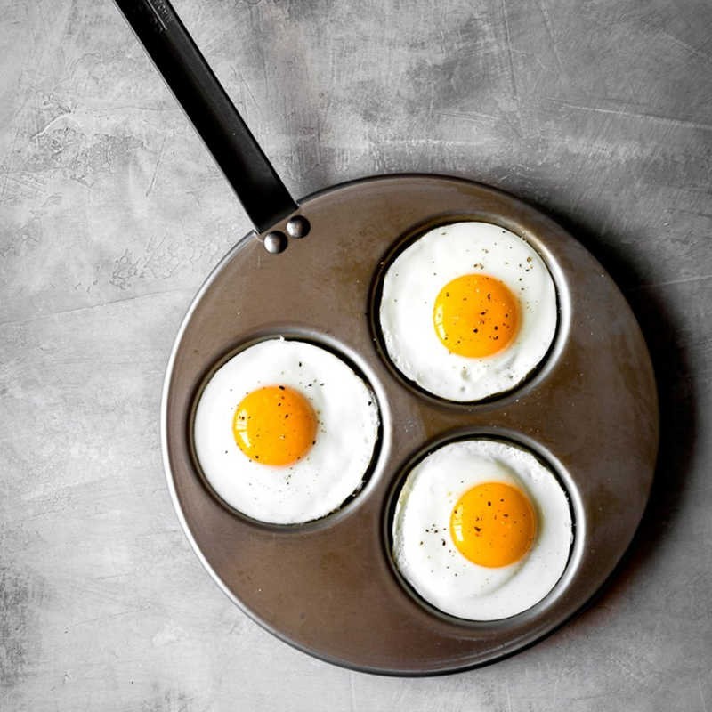 Pannkakspanna MINERAL B 27 cm, med stekspade och slev, de Buyer