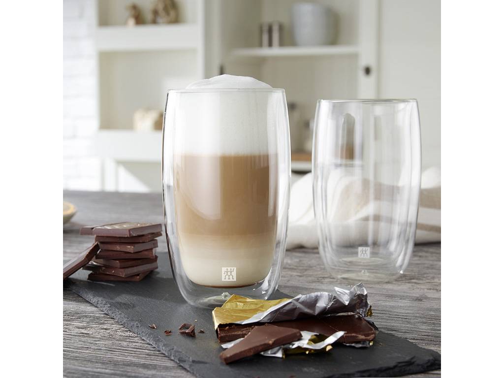 Latte macchiato glas SORRENTO 350 ml, set i 2 delar, Zwilling