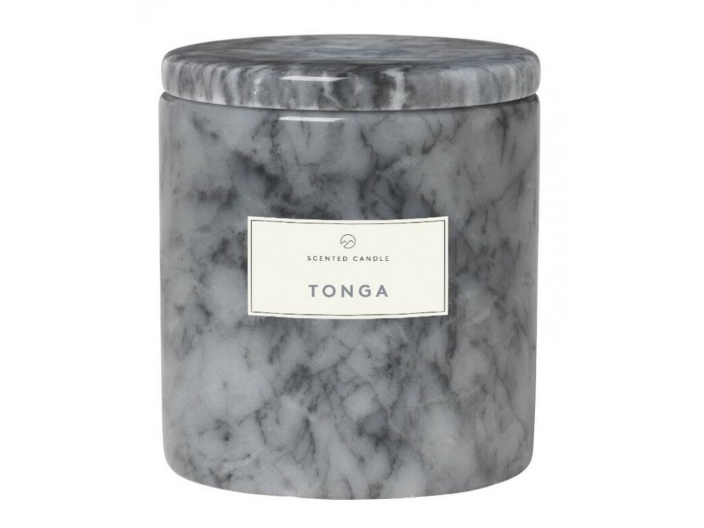 Doftljus FRABLE, marmorlåda, Tonga, Blomus