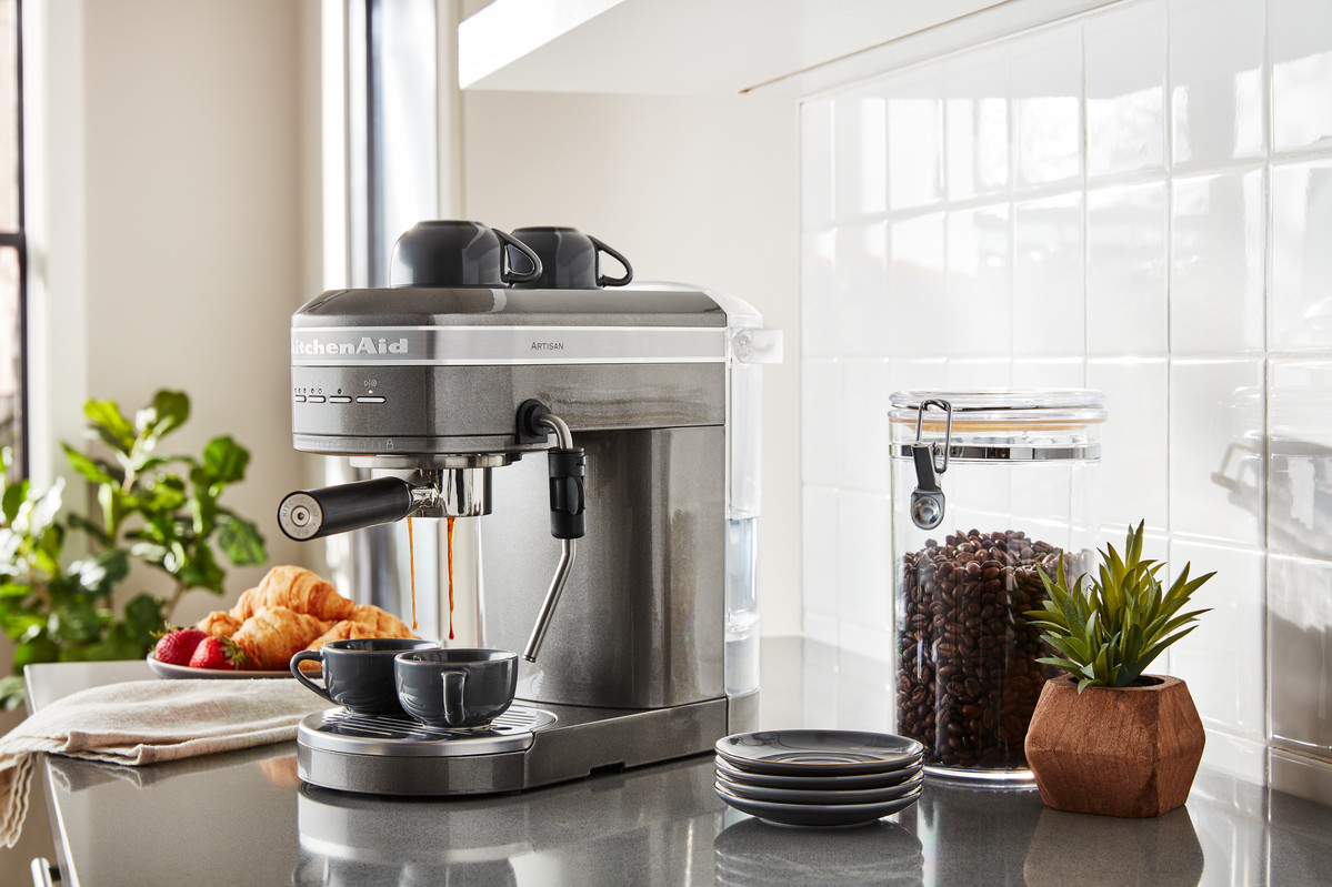 Halvautomatisk kaffemaskin ARTISAN 5KES6503EMS, silvergrå, KitchenAid