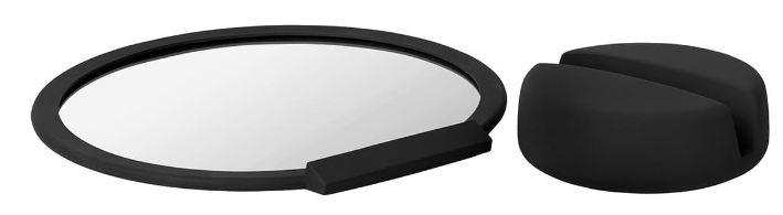179861 1 stolni kosmeticke zrcadlo sono blomus cerne 2