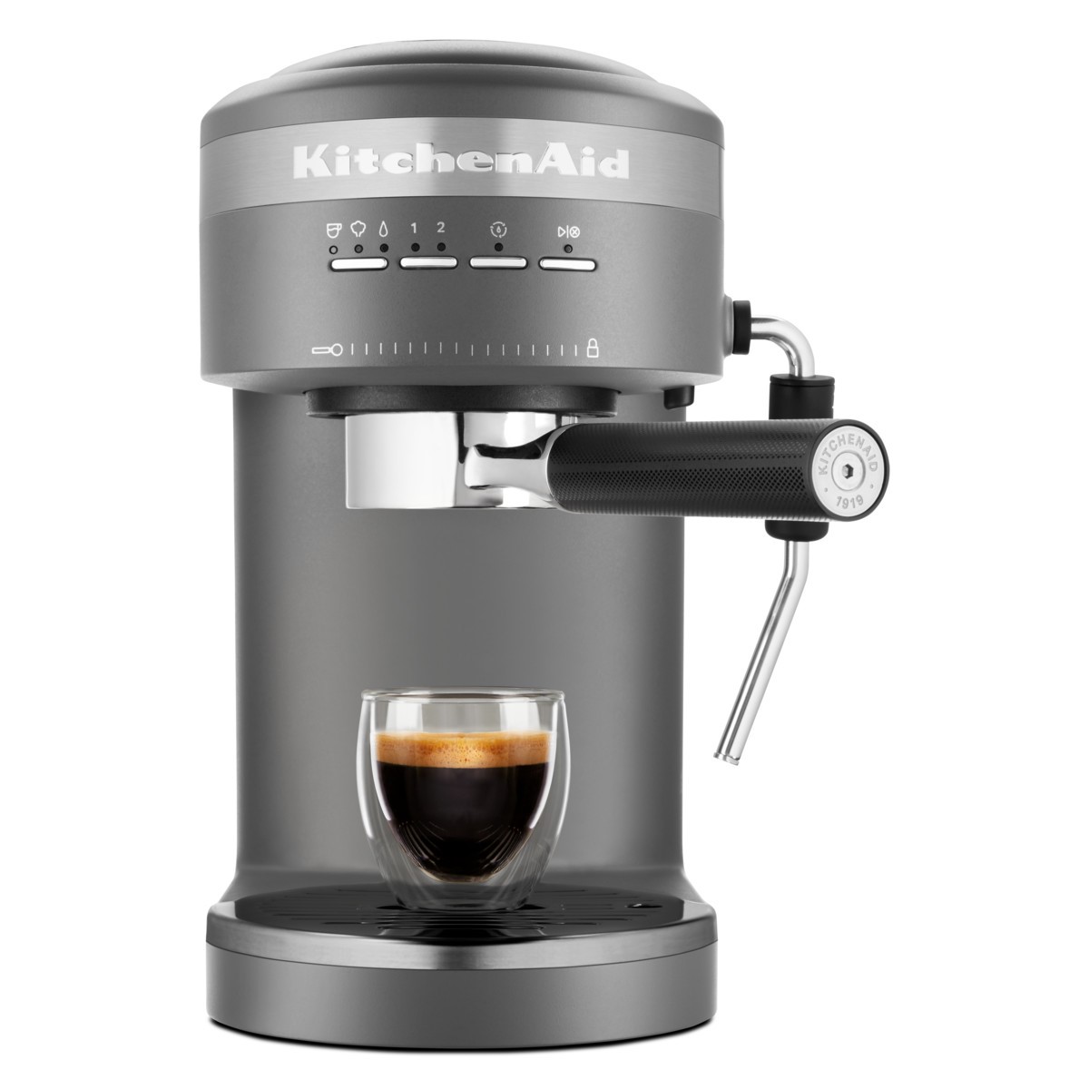 Halvautomatisk kaffemaskin 5KES6403EDG, mattgrå, KitchenAid