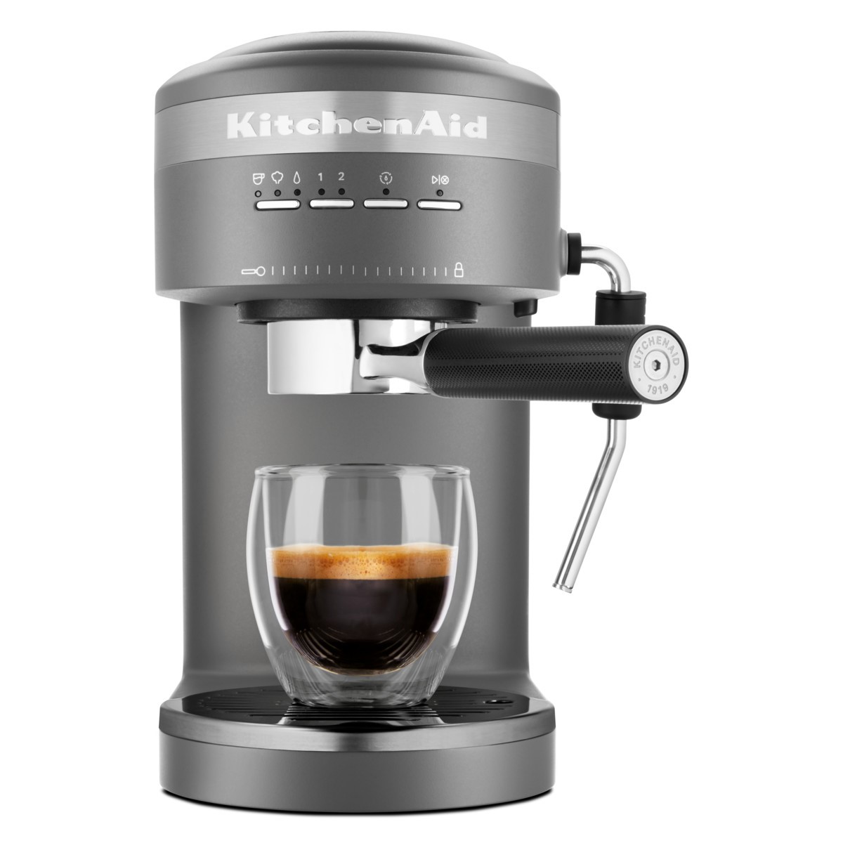 Halvautomatisk kaffemaskin 5KES6403EDG, mattgrå, KitchenAid