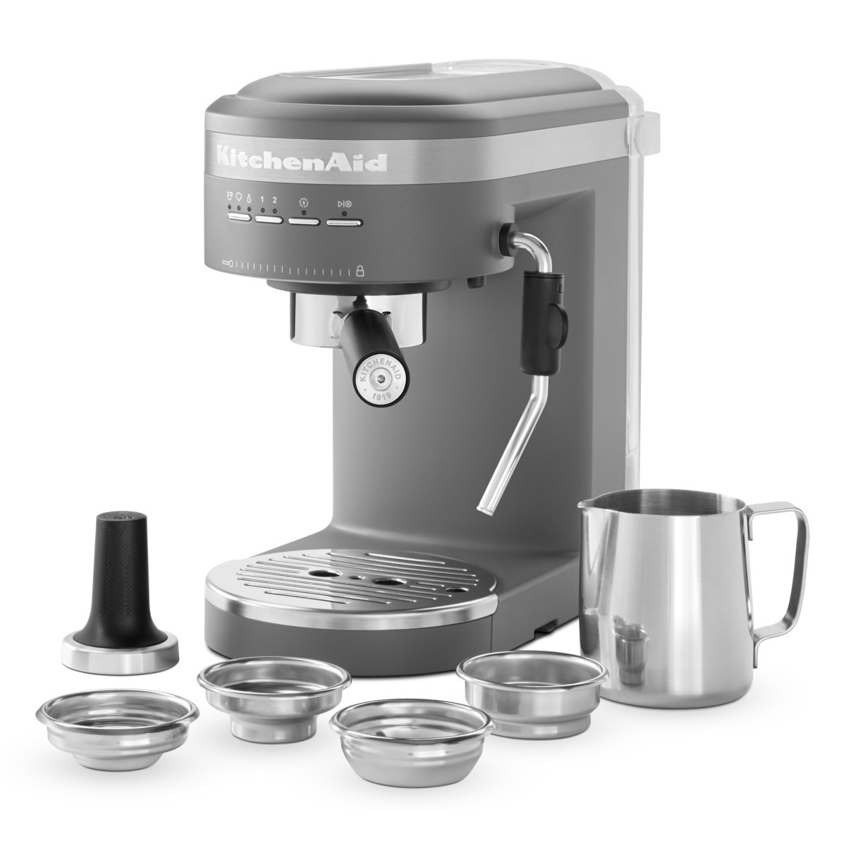 Halvautomatisk kaffemaskin 5KES6403EDG, mattgrå, KitchenAid