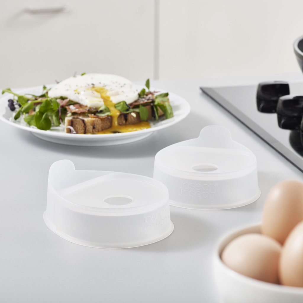 Formar för pocherade ägg FROACH PODS, set i 2 delar, Joseph Joseph