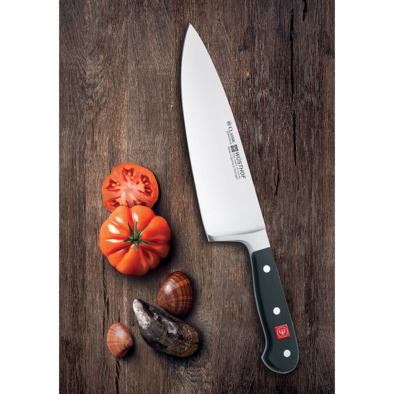 Kockkniv CLASSIC 20 cm, brett blad, Wüsthof