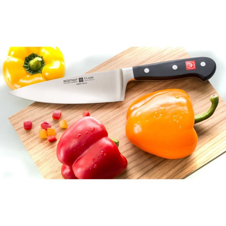 Kockkniv CLASSIC 20 cm, brett blad, Wüsthof