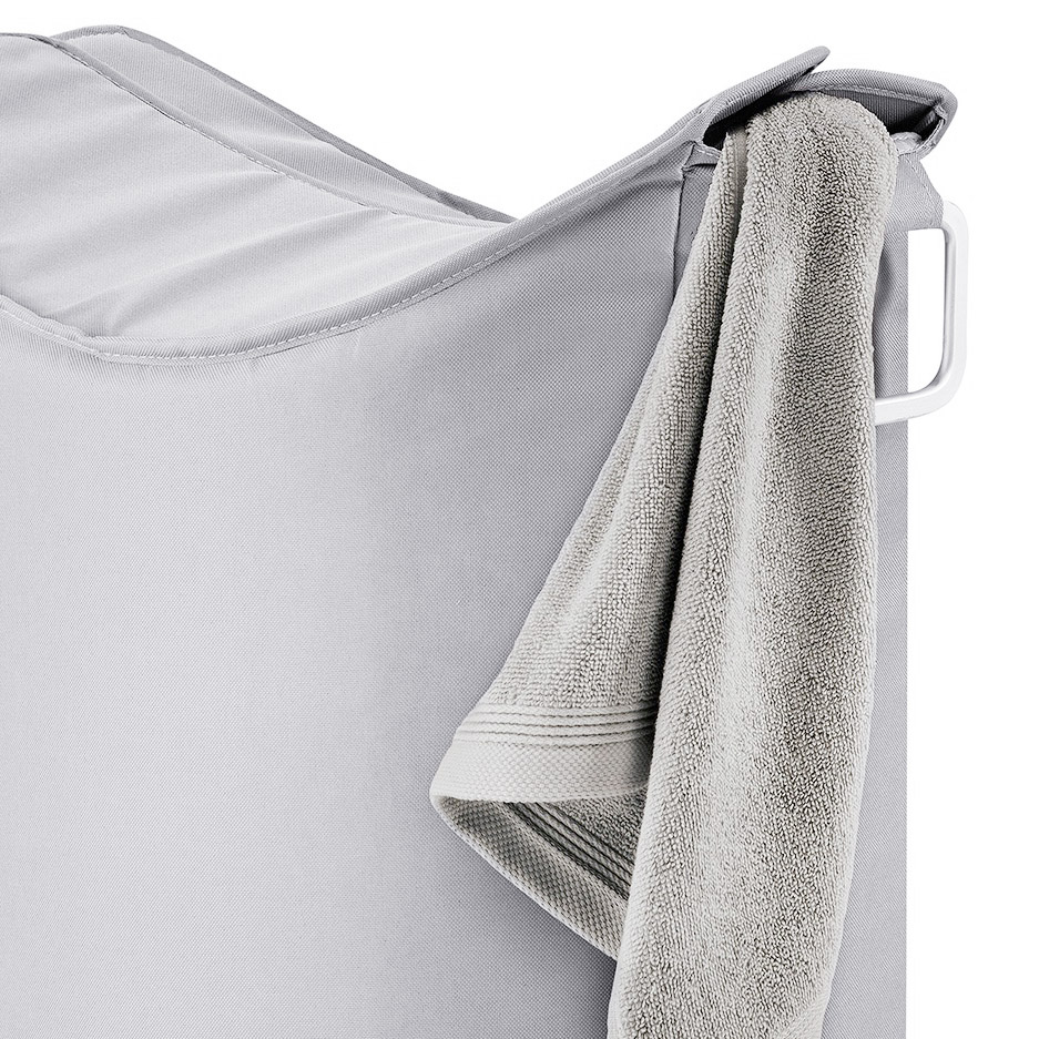 Tvättpåse FRISCO, 65 l, silvergrå, Blomus