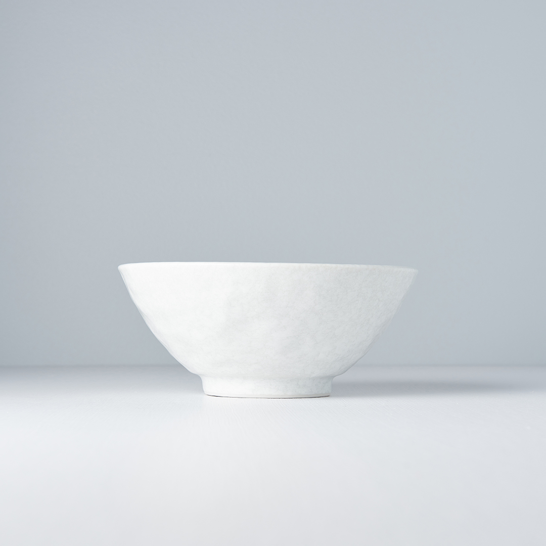 Udon-skål WHITE BLOSSOM 19,5 cm, 800 ml, MIJ