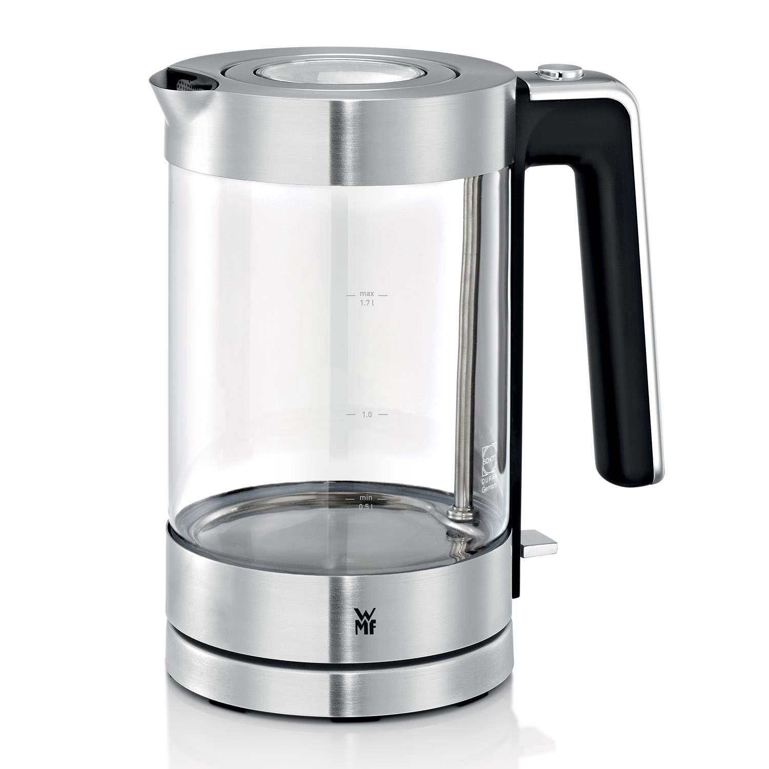 Elektrisk vattenkokare LONO 1,7 l, glas, WMF
