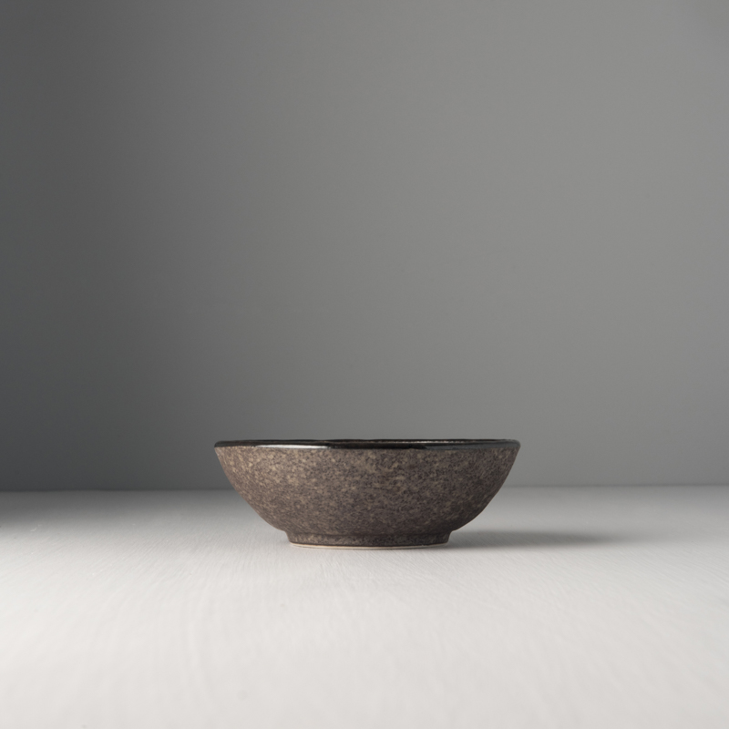 Serveringsskål EARTH BLACK 13 cm, 200 ml, MIJ
