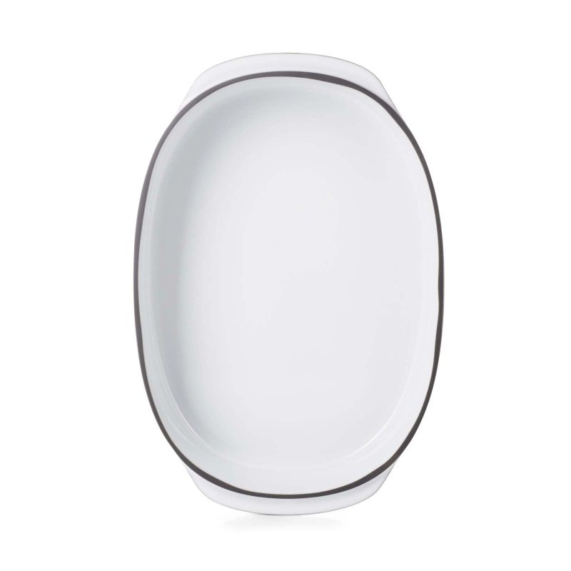 Ugnsform CARACTERE 34 x 25 cm, vit, REVOL