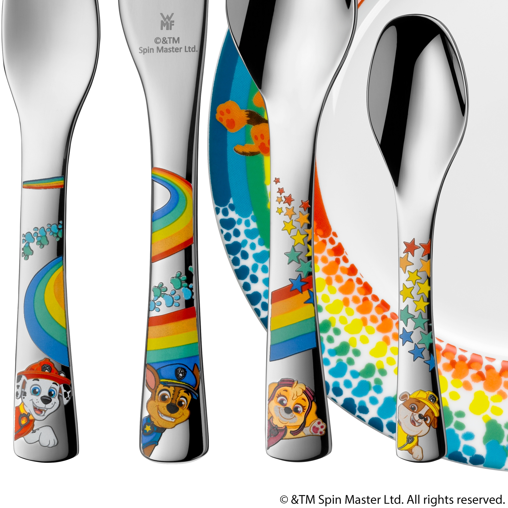 Barnservisset PAW PATROL, 6 st, WMF
