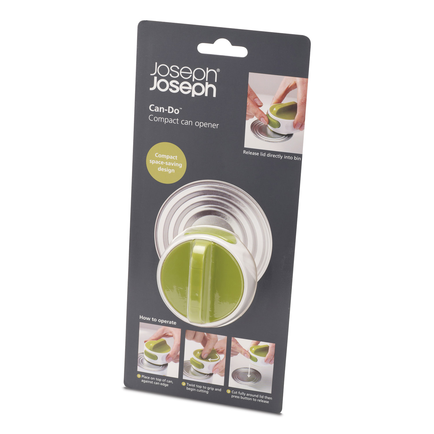 Burköppnare CAN-DO PLUS, grön, Joseph Joseph
