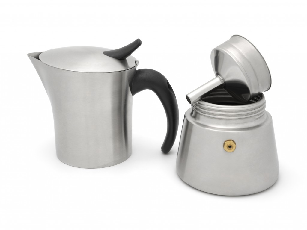 Espressobryggare för spishäll ANCONA 300 ml, matt, Leopold Vienna
