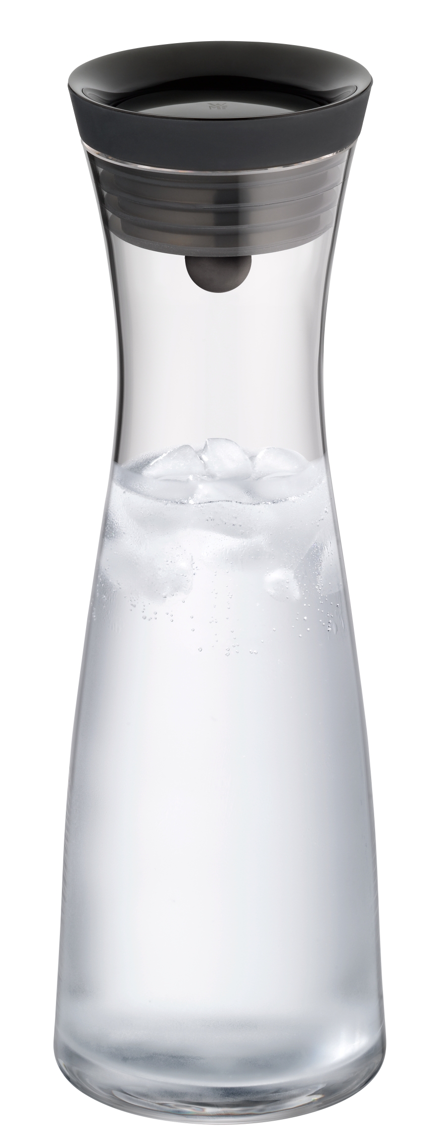 Vattenkaraff BASIC 1 l, med svart lock, WMF