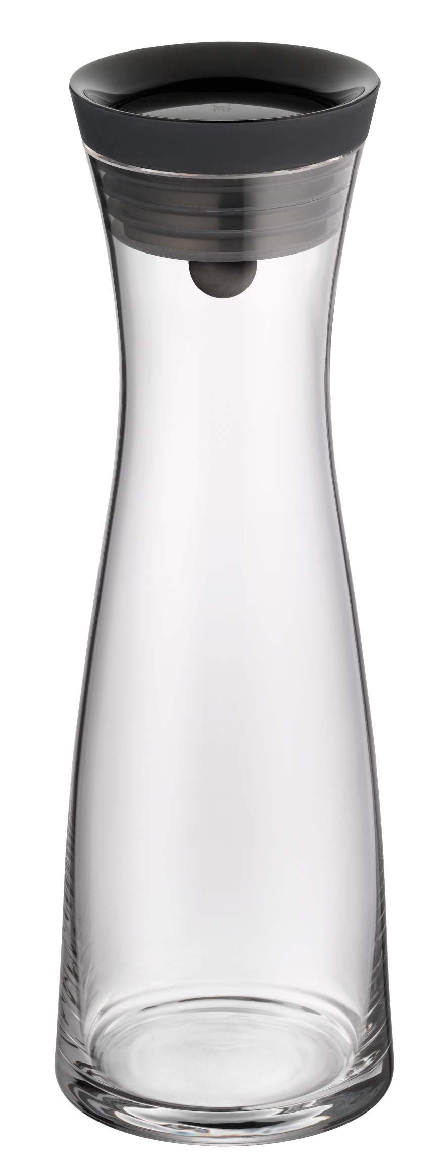 Vattenkaraff BASIC 1 l, med svart lock, WMF