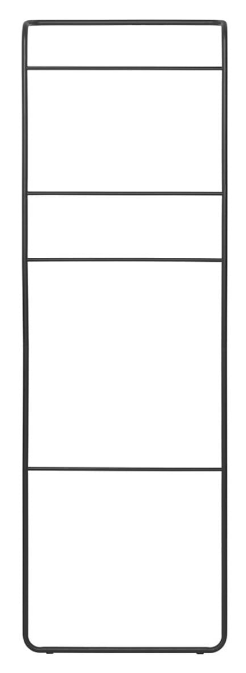 Handduksstege MODO 170 cm, svart, Blomus
