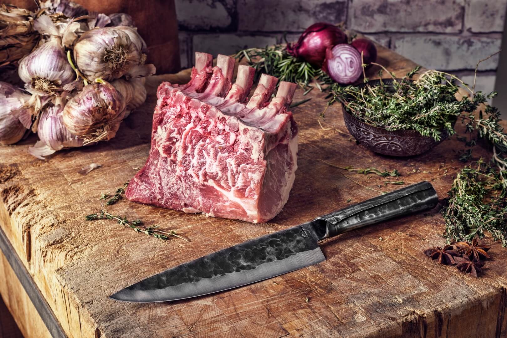 Kockkniv BRUTE 20,5 cm, Forged