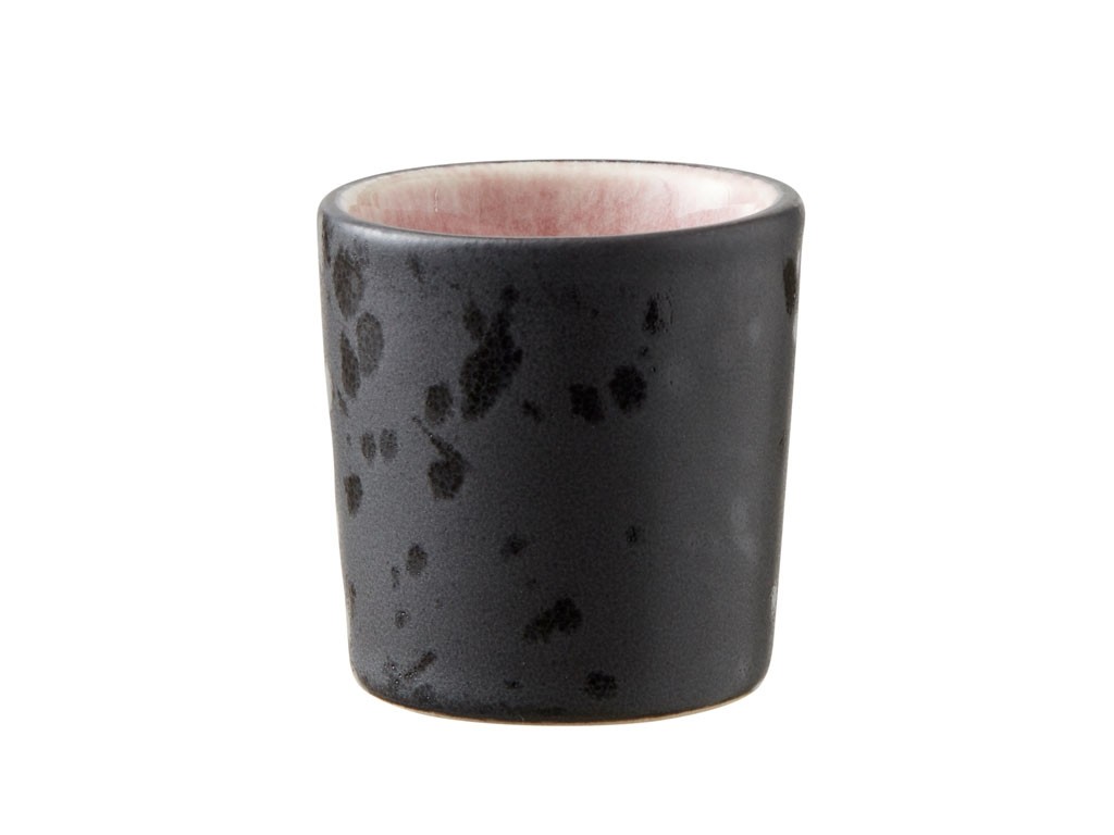 Äggkopp, set i 4 delar, svart, Bitz