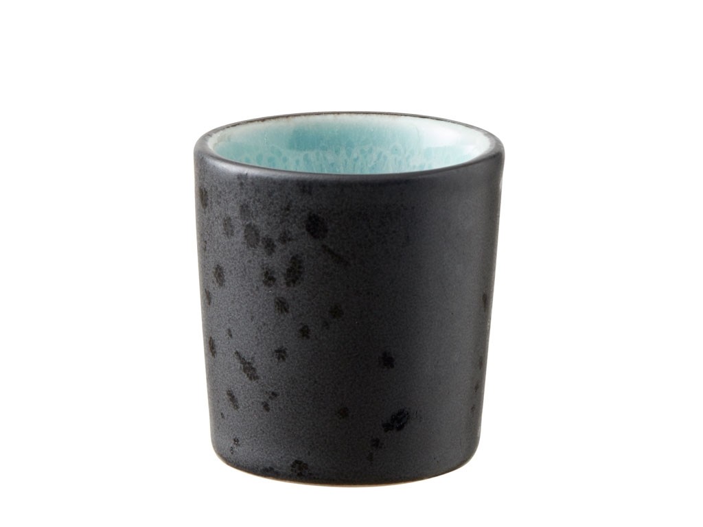 Äggkopp, set i 4 delar, svart, Bitz