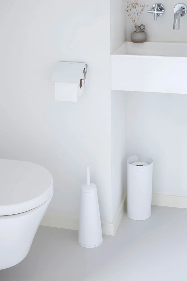 Toalettpappershållare CLASSIC, vit, Brabantia