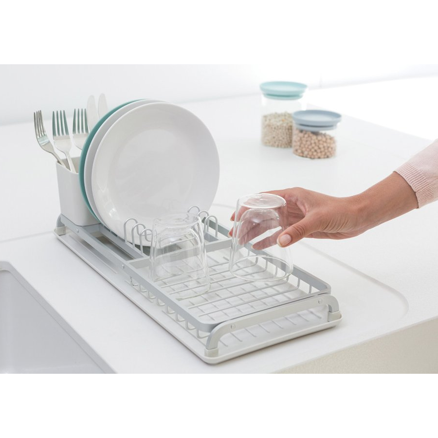 Diskställ 46,3 cm, ljusgrå, Brabantia