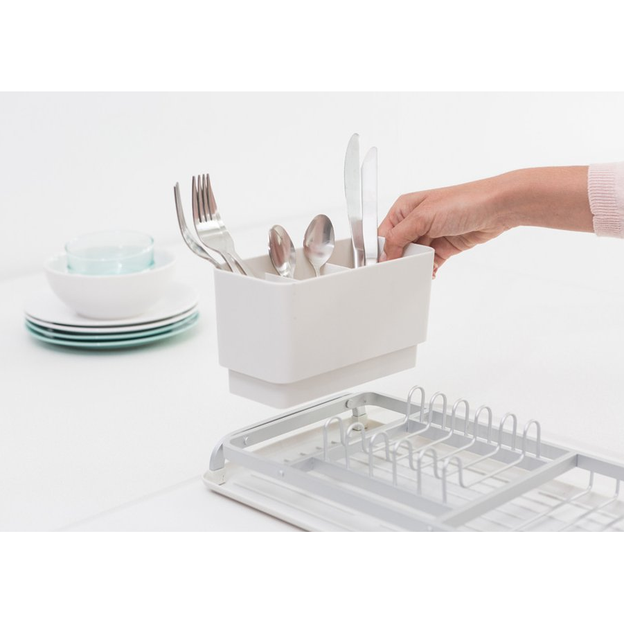 Diskställ 46,3 cm, ljusgrå, Brabantia