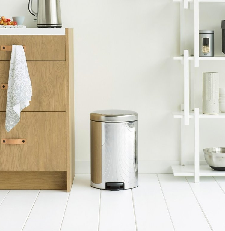 Pedalhink NEWICON 20 l, blankt stål, Brabantia