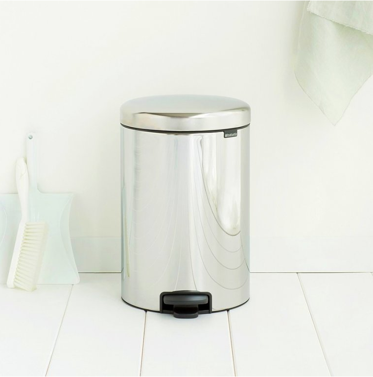 Pedalhink NEWICON 20 l, blankt stål, Brabantia