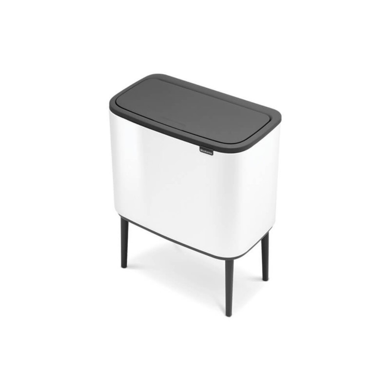 Soptunna med trycklock BO 36 l, vit, Brabantia