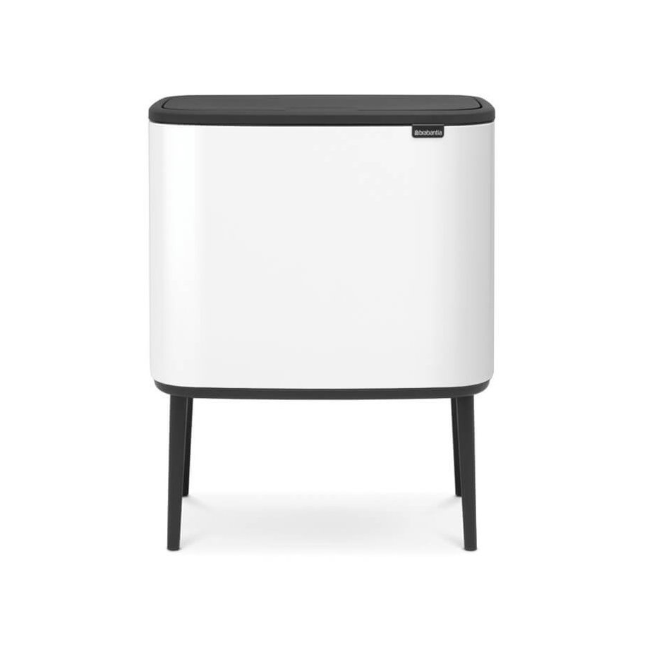Soptunna med trycklock BO 36 l, vit, Brabantia