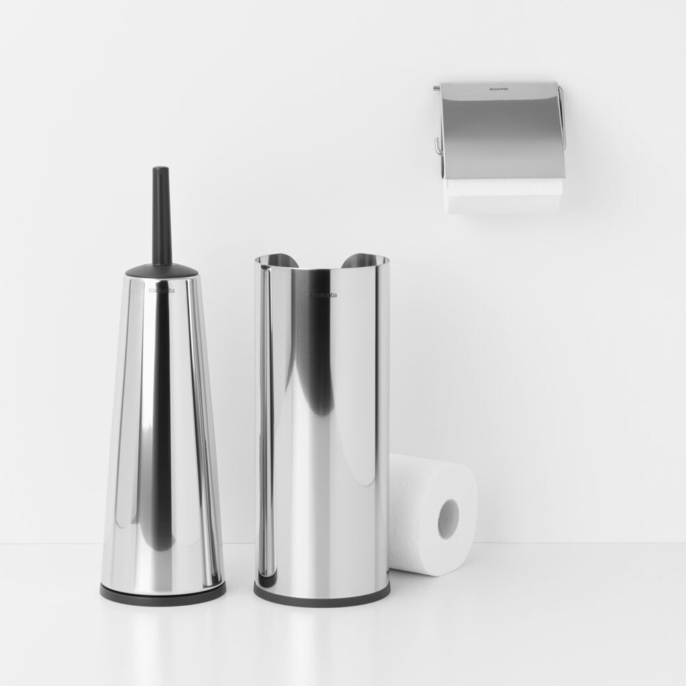 Reservrullhållare, blankt stål, Brabantia