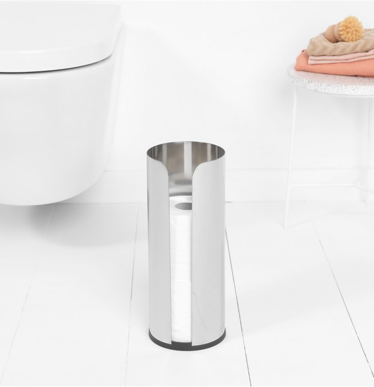 Reservrullhållare, blankt stål, Brabantia