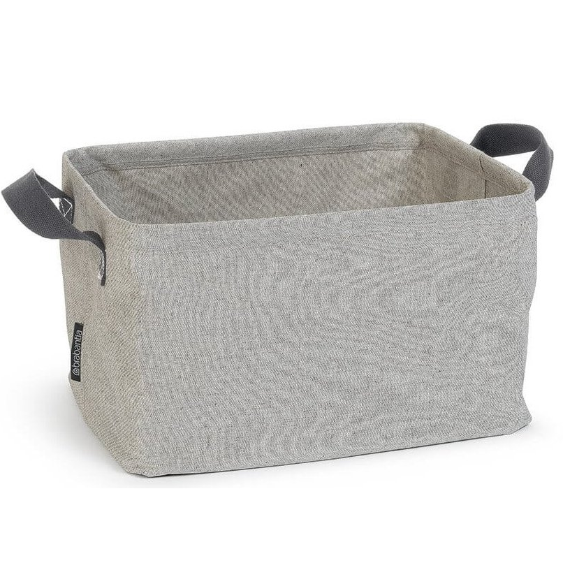 Tvättkorg, hopfällbar, grå, Brabantia