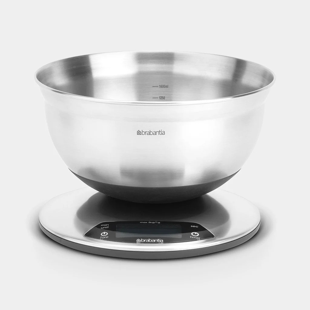Digital matvåg, rund, Brabantia