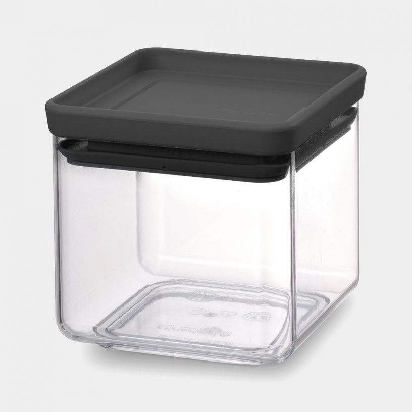 Matförvaring TASTY PLUS 700 ml, mörkgrå, plast, Brabantia