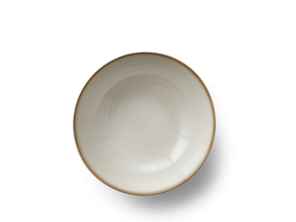 Salladsskål 30 cm, gräddvit, Bitz