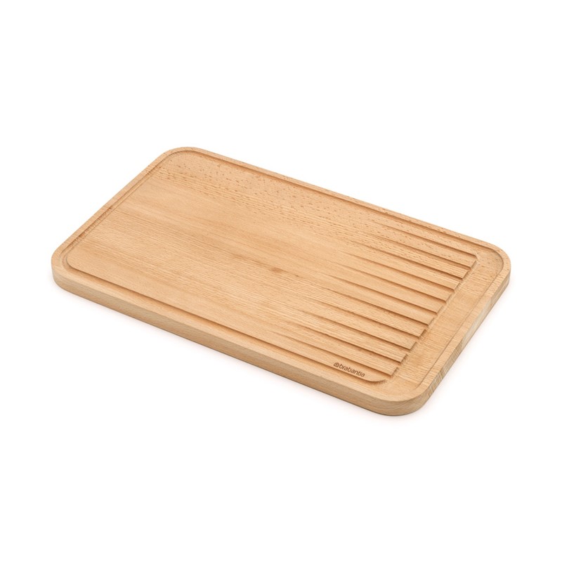 Skärbräda, set i 3 delar, brun, trä, Brabantia
