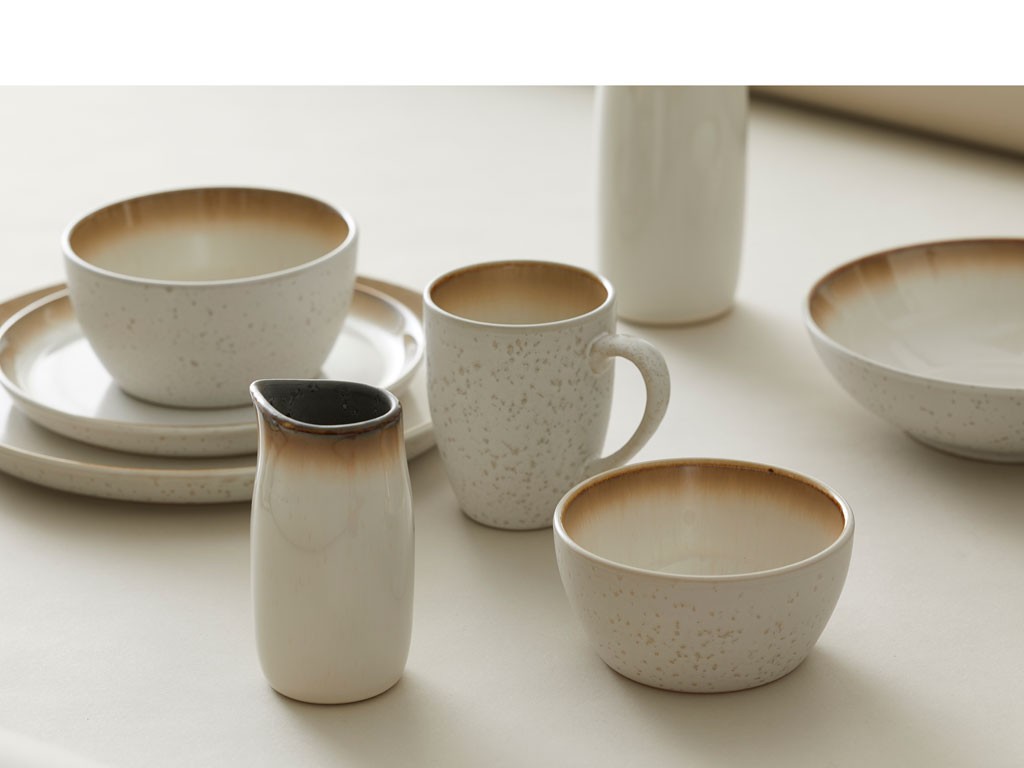 Serveringsskål 14 cm, gräddvit, Bitz