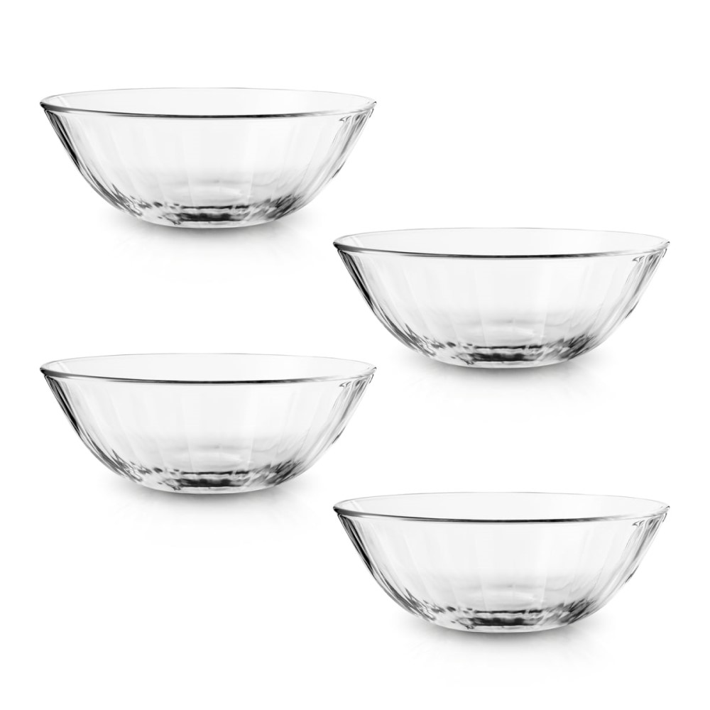 Serveringsskål, set i 4 delar, 500 ml, glas, Eva Solo