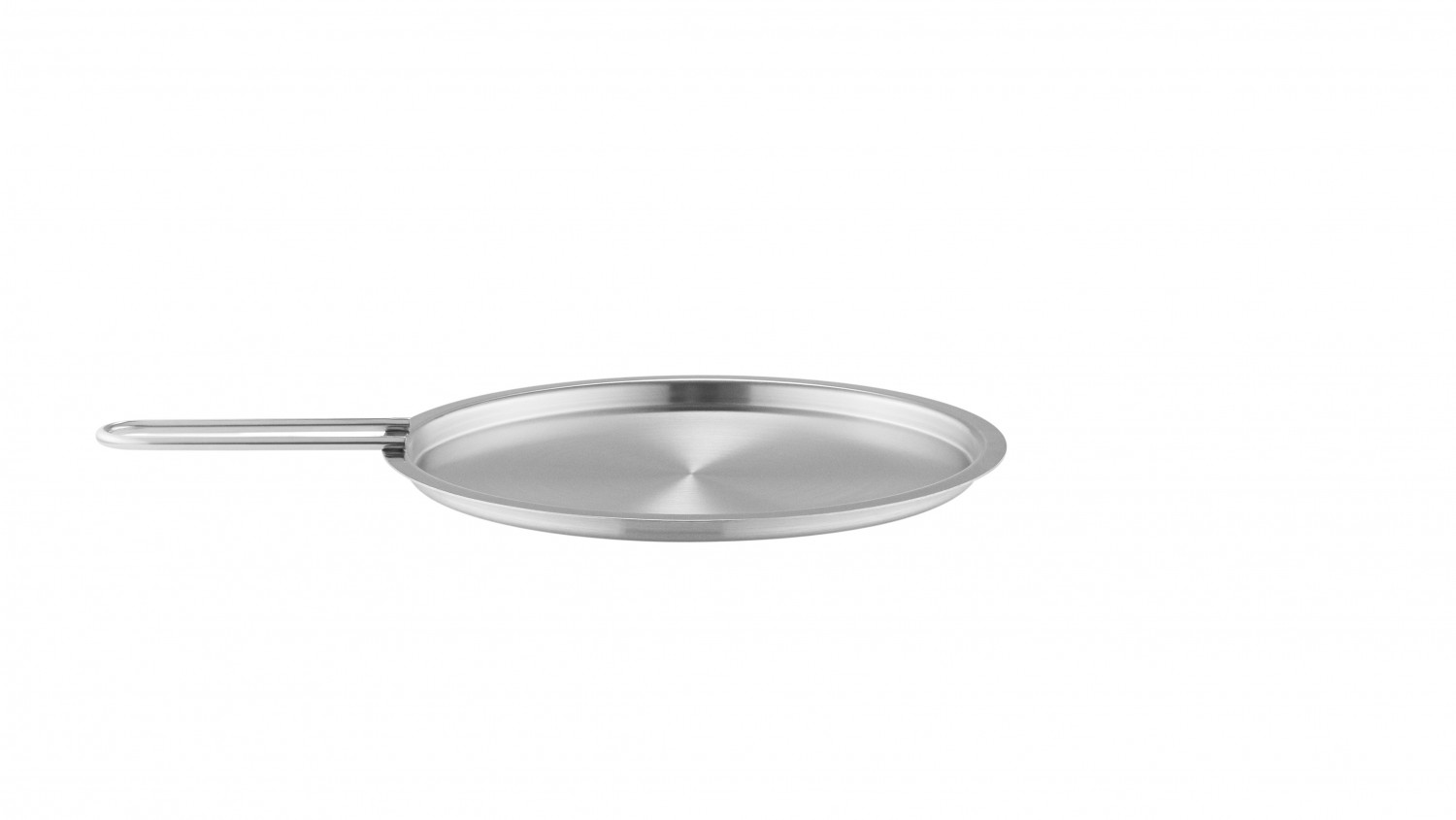 Kastrullock 20 cm, platt, rostfritt stål, Eva Solo