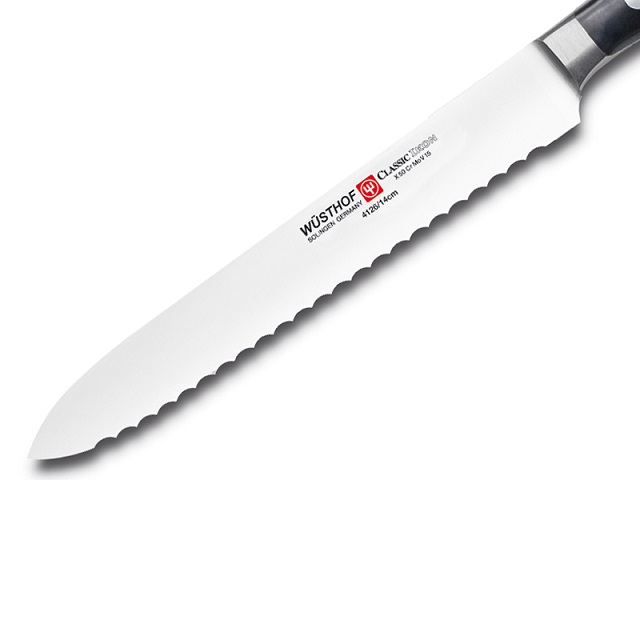 Universalkniv CLASSIC IKON 14 cm, tandad kniv, Wüsthof