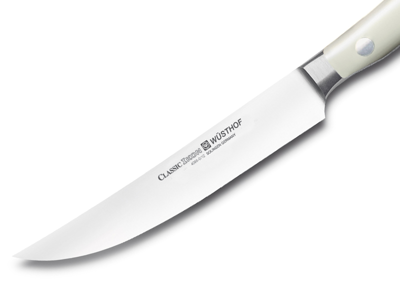 Köttkniv CLASSIC IKON 12 cm, gräddvit, Wüsthof