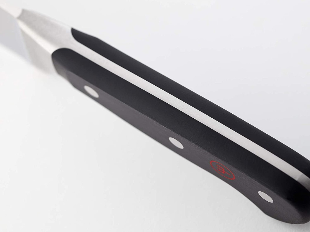 Kockkniv CLASSIC, 20 cm, brett blad, räfflor, Wüsthof