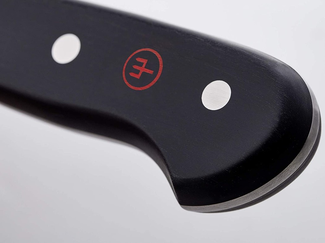 Kockkniv CLASSIC, 20 cm, brett blad, räfflor, Wüsthof