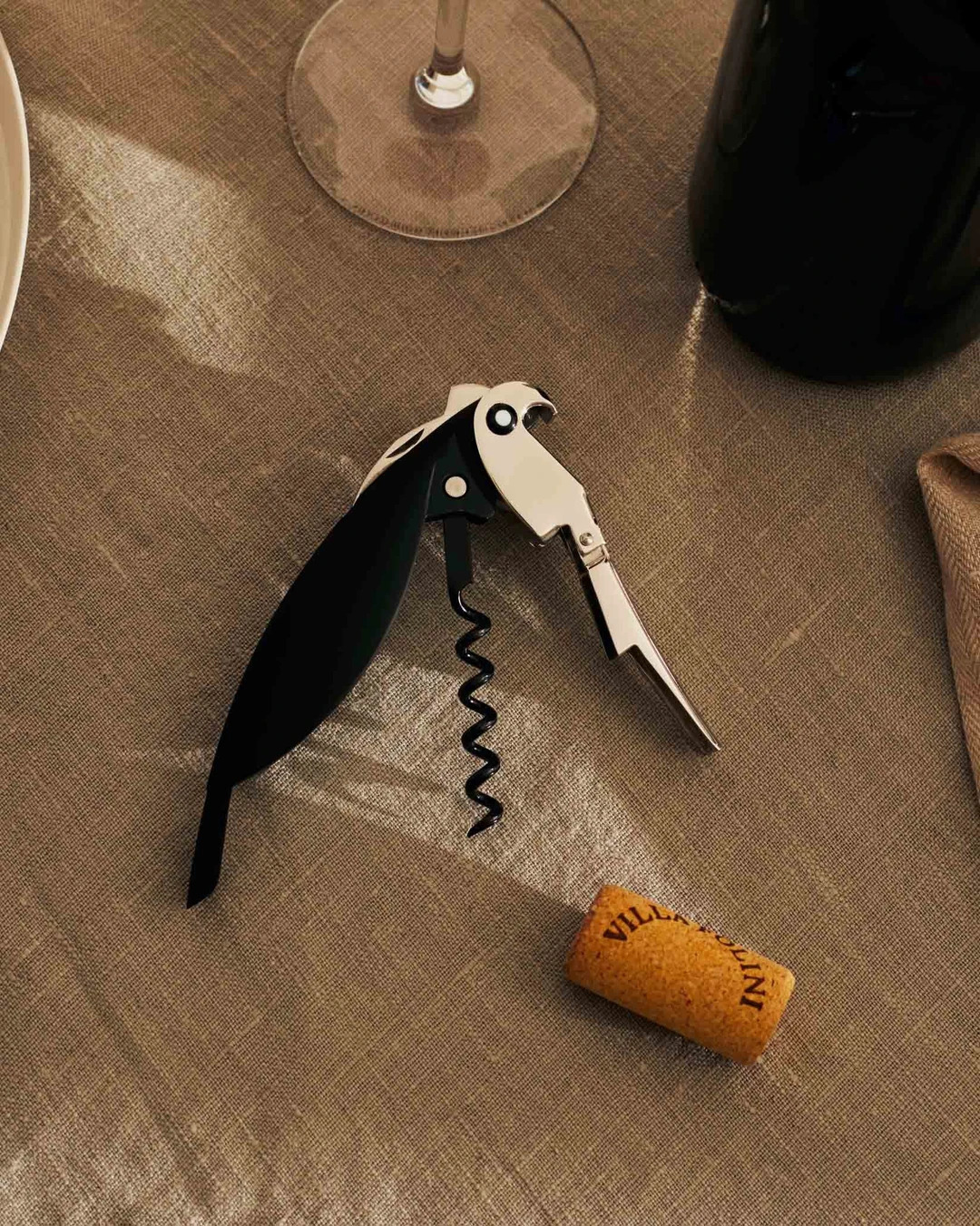 Servitörskorkskruv PARROT, flerfärgad, Alessi