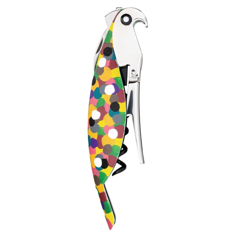 Servitörskorkskruv PARROT, flerfärgad, Alessi