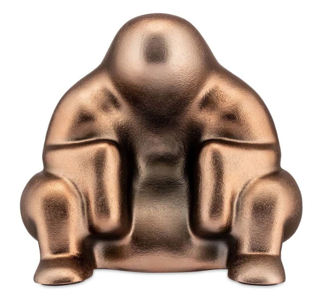 Dörrstopp DEDE, 2 kg, brun metall, Alessi